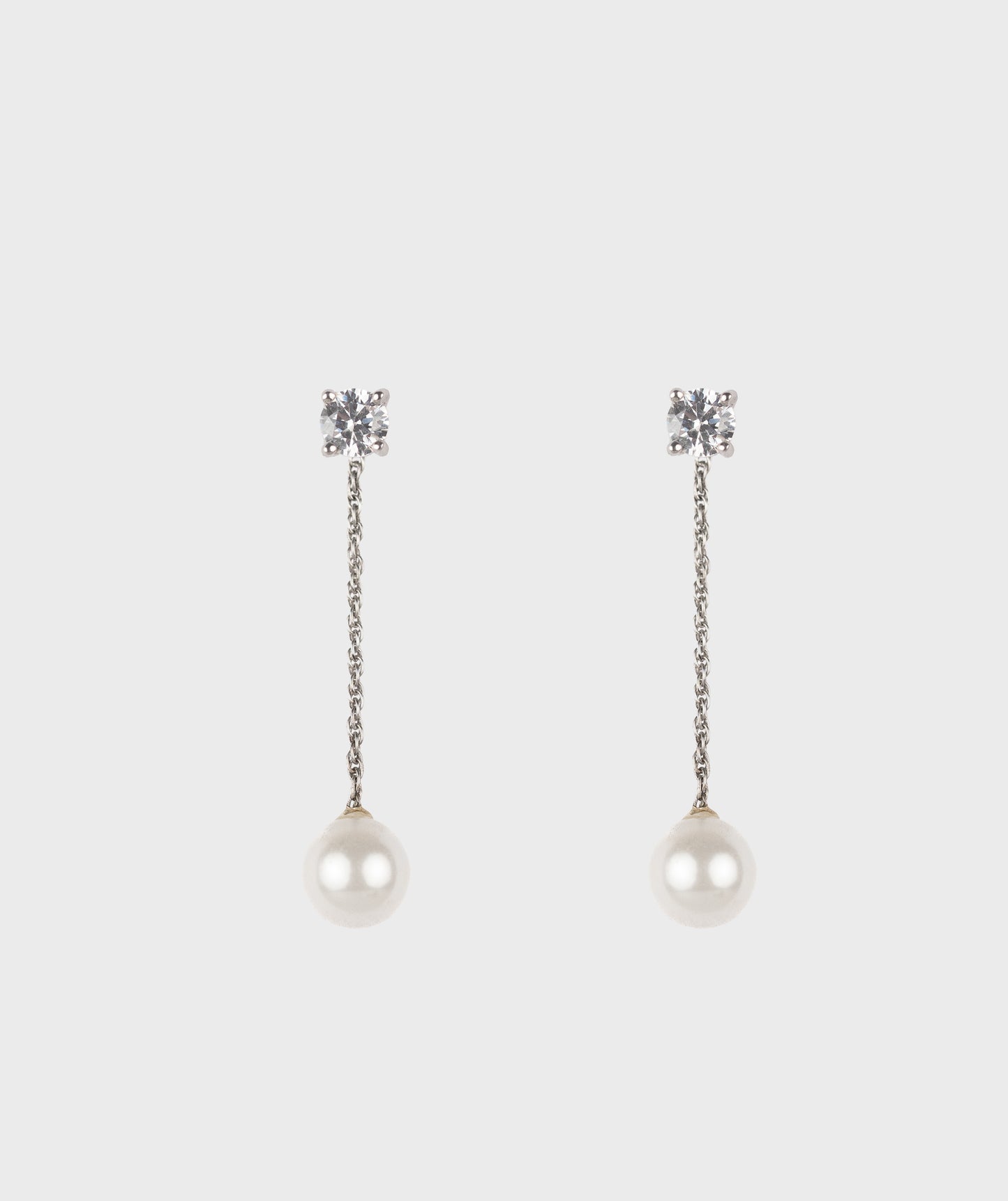 Kali Bridal Earrings Silver